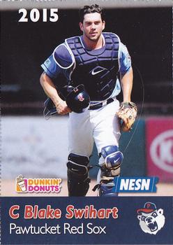 2015 Dunkin' Donuts NESN Pawtucket Red Sox #NNO Blake Swihart Front