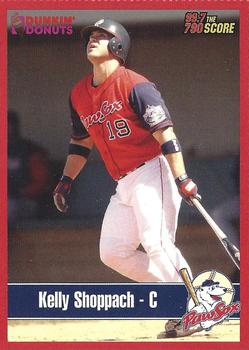 2004 Dunkin' Donuts 99.7/790 The Score Pawtucket Red Sox #NNO Kelly Shoppach Front
