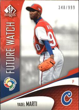 2006 SP Authentic - World Baseball Classic Future Watch #WBC-31 Yadel Marti Front