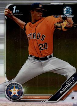 2019 Bowman Chrome - Prospects #BCP-157 Bryan Abreu Front