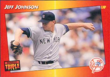 1992 Triple Play #93 Jeff Johnson Front