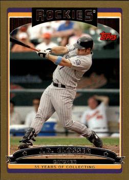 2006 Topps - Gold #133 J.D. Closser Front