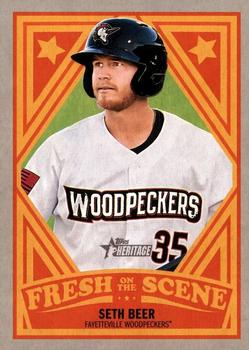 2019 Topps Heritage Minor League - Fresh on the Scene #FOS-7 Seth Beer Front