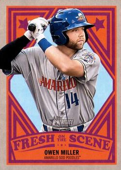 2019 Topps Heritage Minor League - Fresh on the Scene #FOS-28 Owen Miller Front