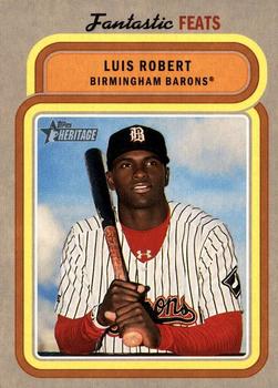 2019 Topps Heritage Minor League - Fantastic Feats #FF-5 Luis Robert Front