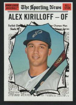 2019 Topps Heritage Minor League - Black Border #181 Alex Kirilloff Front