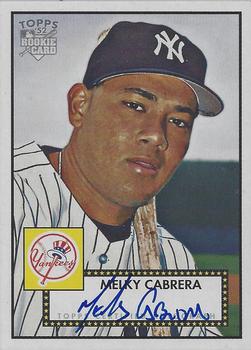 2006 Topps '52 Rookies - Signatures #52S-MC Melky Cabrera Front