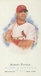 2006 Topps Allen & Ginter - Mini #1 Albert Pujols Front