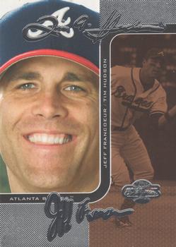 2006 Topps Co-Signers - Changing Faces Silver Bronze #DUO-C 61 Tim Hudson / Jeff Francoeur Front