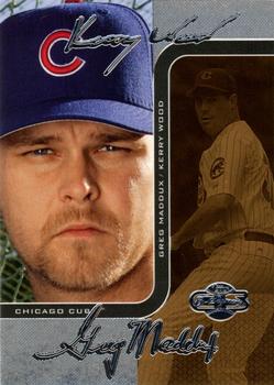 2006 Topps Co-Signers - Changing Faces Silver Bronze #DUO-A 67 Kerry Wood / Greg Maddux Front