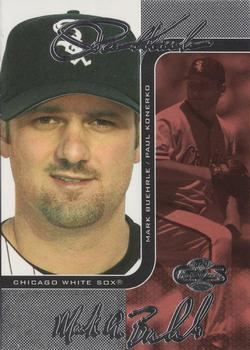 2006 Topps Co-Signers - Changing Faces Silver Red #DUO-B 3 Paul Konerko / Mark Buehrle Front