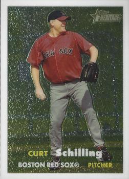 2006 Topps Heritage - Chrome #6 Curt Schilling Front