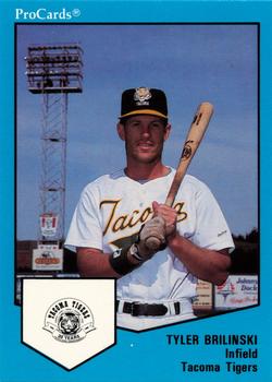 1989 ProCards Triple A #1561 Tyler Brilinski Front