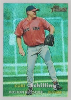 2006 Topps Heritage - Chrome Refractors #6 Curt Schilling Front