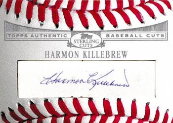 2006 Topps Sterling - Baseball Cut Signatures #BBCUT-HK Harmon Killebrew Front