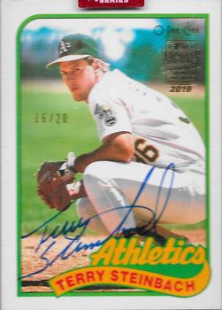 2019 Topps Archives Signature Series Retired Player Edition - Terry Steinbach #304 Terry Steinbach Front