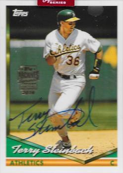 2019 Topps Archives Signature Series Retired Player Edition - Terry Steinbach #610 Terry Steinbach Front