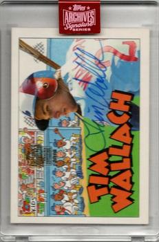 2019 Topps Archives Signature Series Retired Player Edition - Tim Wallach #6 Tim Wallach Front