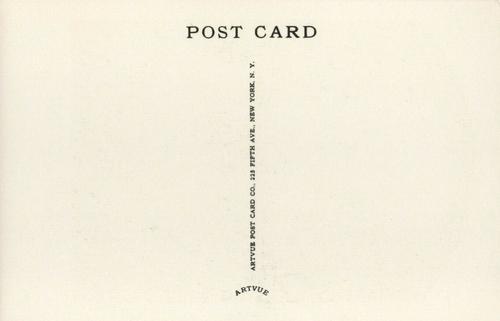 1956-63 Artvue Hall of Fame Plaque Postcards (Type 2) #NNO Jesse Burkett Back
