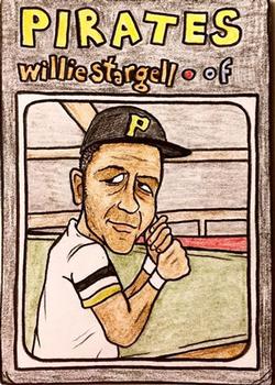 2019 Gummy Arts 1971 Pittsburgh Pirates (unlicensed) #NNO Willie Stargell Front