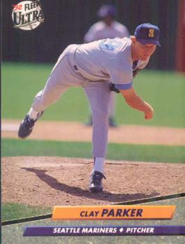 1992 Ultra #435 Clay Parker Front