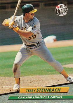 1992 Ultra #116 Terry Steinbach Front