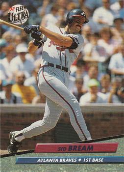 1992 Ultra #160 Sid Bream Front