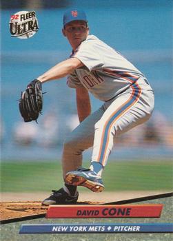 1992 Ultra #230 David Cone Front