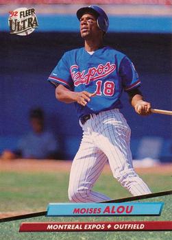 1992 Ultra #511 Moises Alou Front