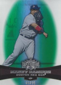 2006 Topps Triple Threads - Emerald #49 Manny Ramirez Front