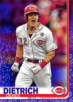 2019 Topps Update - Purple #US35 Derek Dietrich Front