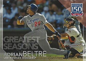 2019 Topps Update - 150 Years of Professional Baseball #150-81 Adrian Beltre Front