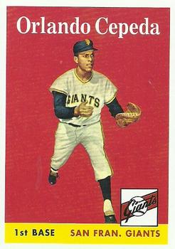 2019 Topps Update - Iconic Card Reprints #ICR-11 Orlando Cepeda Front