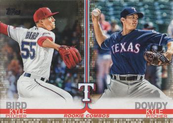 2019 Topps Update - Gold #US183 Kyle Dowdy / Kyle Bird Front