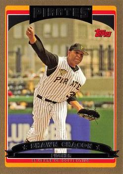 2006 Topps Updates & Highlights - Gold #UH59 Shawn Chacon Front