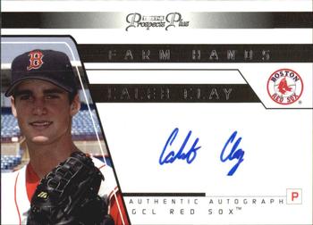 2006 TriStar Prospects Plus - Farm Hands Autographs #FH12 Caleb Clay Front