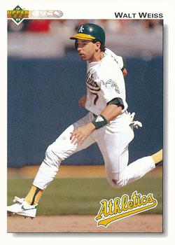 1992 Upper Deck #151 Walt Weiss Front