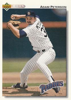 1992 Upper Deck #602 Adam Peterson Front