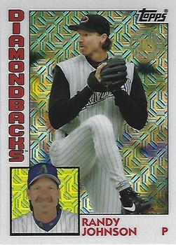 2019 Topps Update - 1984 Topps Baseball 35th Anniversary Chrome Silver Pack #T84U-4 Randy Johnson Front