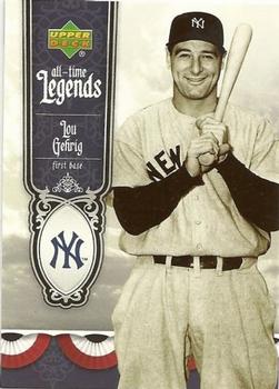 2006 Upper Deck - All-Time Legends #ATL-2 Lou Gehrig Front