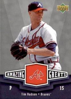 2006 Upper Deck - Amazing Greats #AG-TH Tim Hudson Front