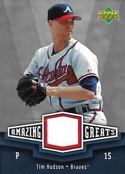 2006 Upper Deck - Amazing Greats Materials #AG-TH Tim Hudson Front
