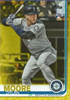 2019 Topps Update - Yellow #US206 Dylan Moore Front