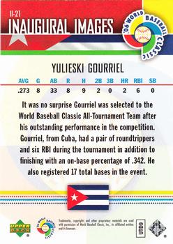 2006 Upper Deck - Inaugural Images #II-21 Yulieski Gourriel Back