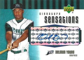 2006 Upper Deck - Signature Sensations #SS-DY Delmon Young Front