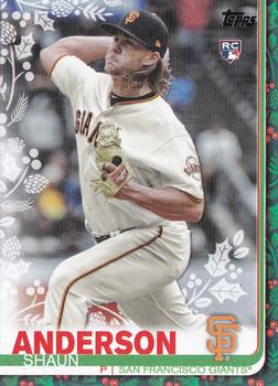 2019 Topps Holiday #HW172 Shaun Anderson Front