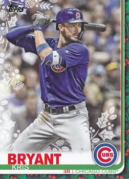 2019 Topps Holiday #HW197 Kris Bryant Front