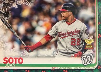 2019 Topps Holiday #HW8 Juan Soto Front