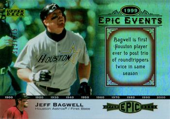2006 Upper Deck Epic - Events #EE70 Jeff Bagwell Front
