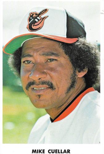 1975 Baltimore Orioles Photocards #NNO Mike Cuellar Front